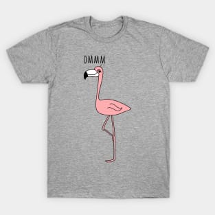 Funny yoga flamingo T-Shirt